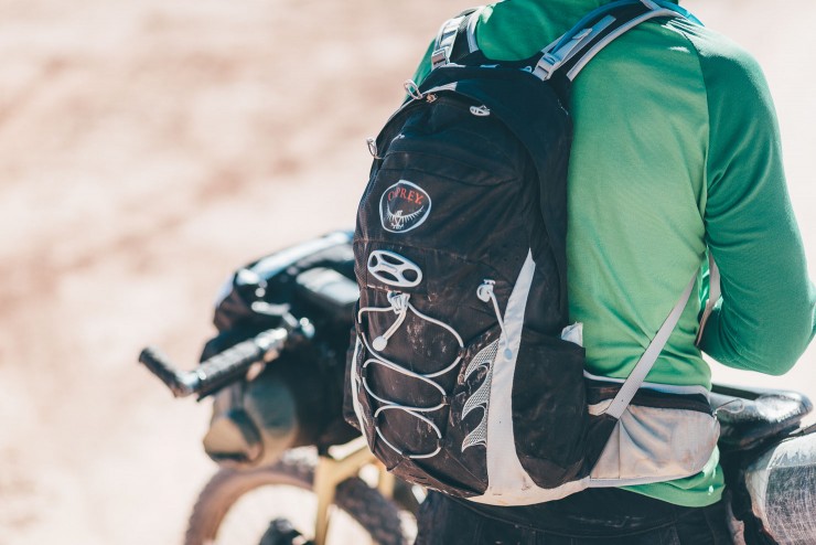 osprey talon biking picture