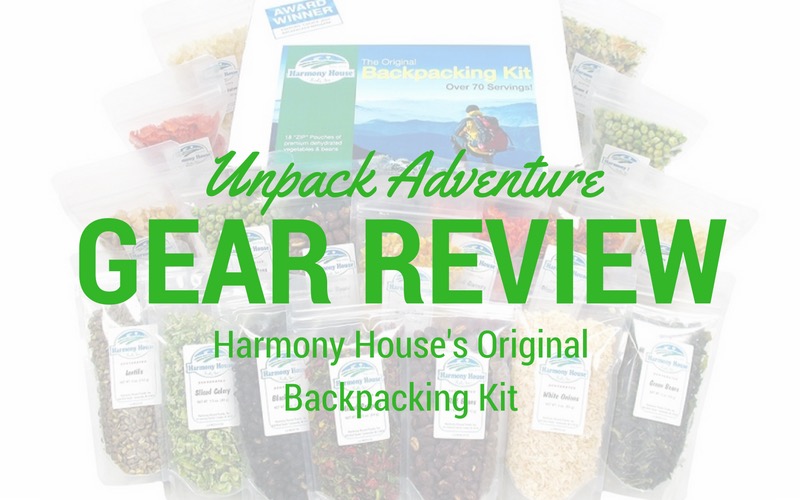 Harmony House Original Backpacking Kit Review