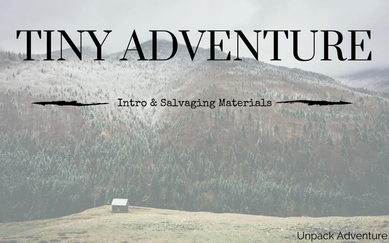 UA Tiny Adventure - Intro & Salvaging Materials